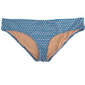 NWT J. Crew Blue Floral Bikini Bottom Size XXL